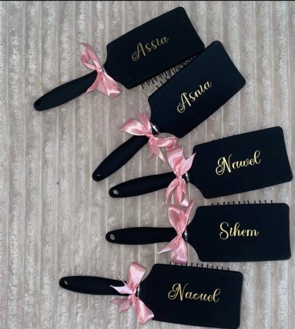 Brosse à cheveux personnalisable